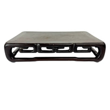 Load image into Gallery viewer, Carved Wooden Bonsai Stand