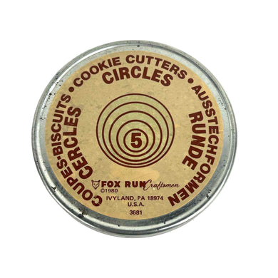 Round Biscuit Cutter Set