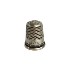 Load image into Gallery viewer, Sterling Silver Thimble