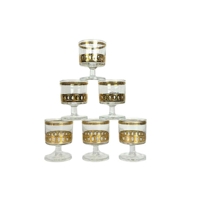 Gold Cordial Glasses