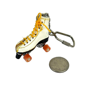 Leather Rollerskate Keychain