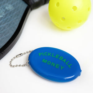 Pickleball Money Pouch Keychain