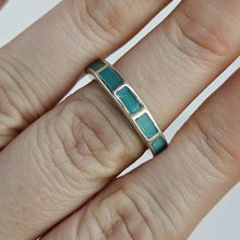 Load image into Gallery viewer, Sterling &amp; Turquoise Ring