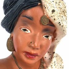 Load image into Gallery viewer, Chalkware Woman Lamp