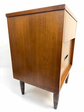 Load image into Gallery viewer, Modern Walnut Nightstand