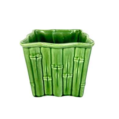 Bamboo Pottery Planter
