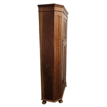 Load image into Gallery viewer, Antique Oak Hall Wardrobe