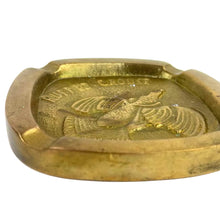 Load image into Gallery viewer, Ruffled Grouse Brass Ashtray