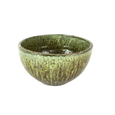 Drip Glaze Pottery Bowl