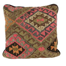 Load image into Gallery viewer, Kilim Rug Pillow