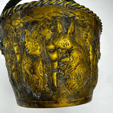 Load image into Gallery viewer, Heavy Brass Easter Basket