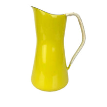 Load image into Gallery viewer, Yellow Enamel Pitcher