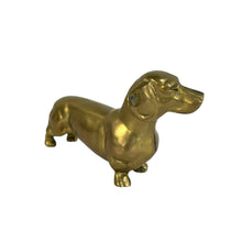 Load image into Gallery viewer, Brass Dachshund Dog
