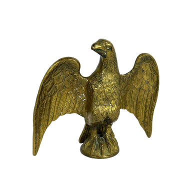 Heavy Brass Eagle Finial