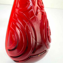 Load image into Gallery viewer, Ruby Owl  Blenko Bookend