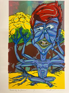 Balancing the Breeze Print
