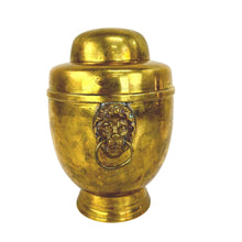 Load image into Gallery viewer, Brass Lions Urn