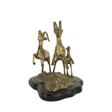 Load image into Gallery viewer, Brass Antelope Family