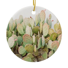 Load image into Gallery viewer, Prickly Pear Ceramic Ornament