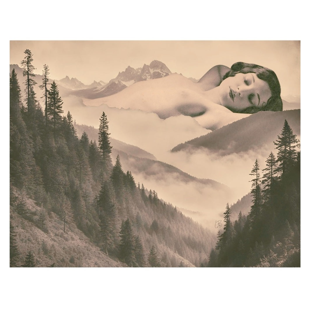 Misty Mountain Mistress Print