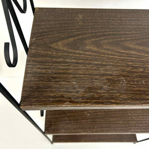 Metal Scroll Shelf
