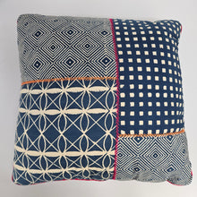 Load image into Gallery viewer, Indigo Embroidered Pillows