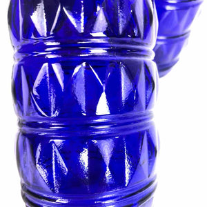 Cobalt Blue Juice Glasses