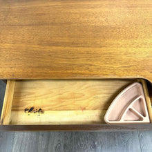 Load image into Gallery viewer, Modern Walnut Floating Desk