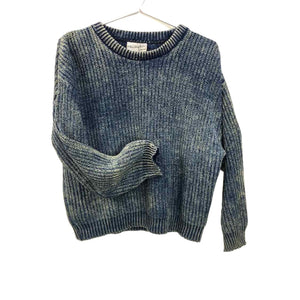 Indigo Cotton Sweater