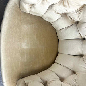 Beige Velvet Chairs