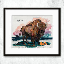 Load image into Gallery viewer, Westward Bison Print