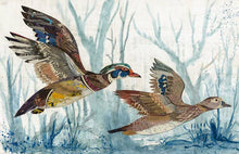 Load image into Gallery viewer, Dolan Geiman Signed Print Ducks (Wood)