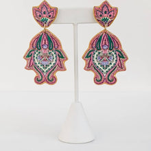 Load image into Gallery viewer, Cordelia Upcycled Statement Earrings