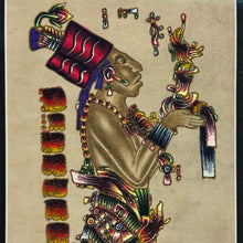 Load image into Gallery viewer, Mayan Leather Painting