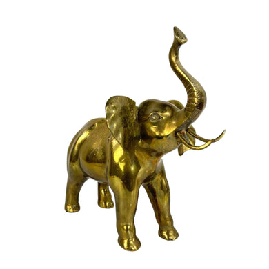 Large Brass Elephant