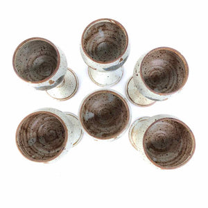 Stoneware Pottery Goblets