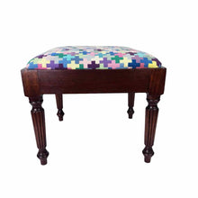 Load image into Gallery viewer, Needlepoint Cushion Footstool