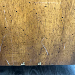 Walnut & Brass End Table