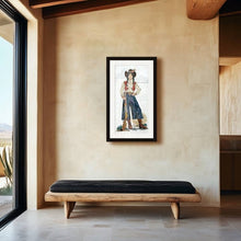 Load image into Gallery viewer, Rebecca&#39;s Ransom Cowgirl Print