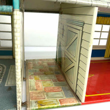 Load image into Gallery viewer, Tin 1950s Dollhouse