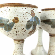 Load image into Gallery viewer, Stoneware Pottery Goblets