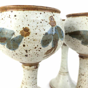 Stoneware Pottery Goblets