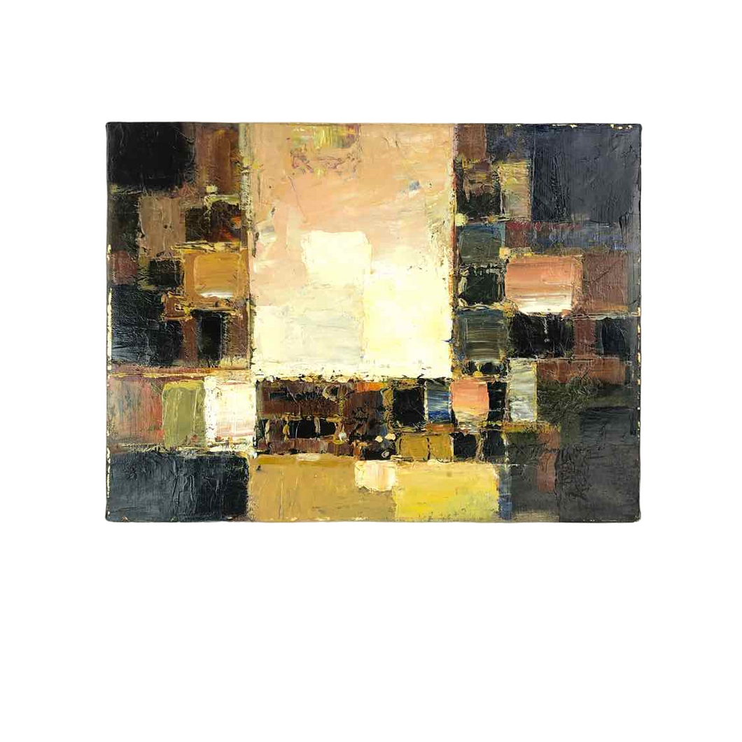 Abstract Modern Squares Painting