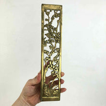 Load image into Gallery viewer, Brass Flowers Panel