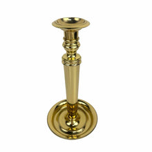 Load image into Gallery viewer, Polished Brass Candleholder