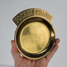 Load image into Gallery viewer, Brass Pocket Change Dish