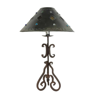 Southwest Metal Lamp