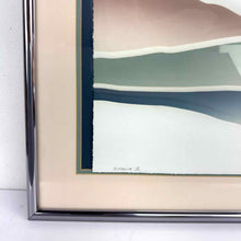 Load image into Gallery viewer, Embossed Bird &amp; Clouds Print