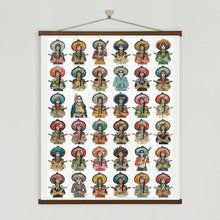 Load image into Gallery viewer, Ten Years Told Cowgirls Collage Print