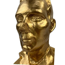 Load image into Gallery viewer, Gold Man Bust